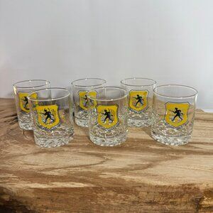 Vintage - Libbey Glass - 437th Military Airlift Wing - Old Fashion - Low Ball